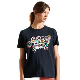 T-shirt för kvinnor Superdry Script Style