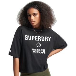 T-shirt för kvinnor Superdry Code Core Sport