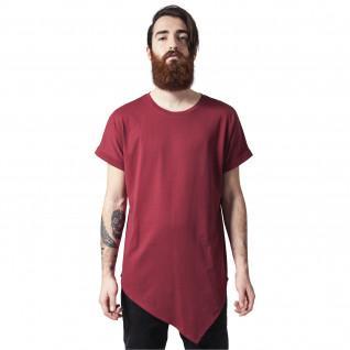 T-shirt urban klassisk aymetrisk lång