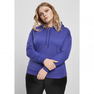 Sweatshirt med huva för kvinnor Urban Classics-grandes tailles