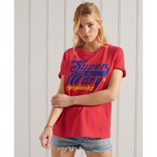 T-shirt för kvinnor Superdry Collegiate Cali State