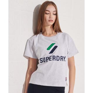 Klassisk T-shirt för kvinnor Superdry Sportstyle