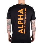T-shirt med reflexer Alpha Industries Backprint T Print