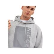 Sweatshirt med huva Nicce Cube