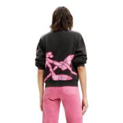 Sweatshirt för kvinnor Desigual Pink panther