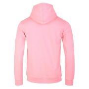 Sweatshirt med huva Colorful Standard Classic Organic flamingo pink