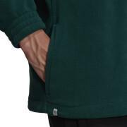 Sweatshirt med halv dragkedja adidas Originals Adicolor Classics Teddy Fleece
