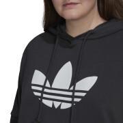 Oversize-hoodie med rund topp för kvinnor adidas Originals