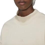 Sweatshirt med skjorta och halsringning för kvinnor adidas ALL SZN