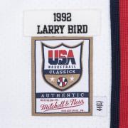 Autentisk hemmatröja från laget USA Larry Bird 1992