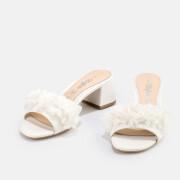 Sandaler med klack för kvinnor Buffalo Luna bloom