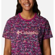 T-shirt för kvinnor Columbia North Cascades Printed