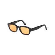 Solglasögon Colorful Standard 01 deep black solid/orange