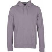 Sweatshirt med huva Colorful Standard Classic Organic purple haze