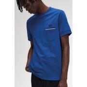 T-shirt med fickor i jersey Fred Perry Loopback