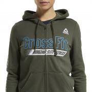 Huvtröja för kvinnor Reebok CrossFit® Forging Elite Fitness