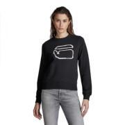 Långärmad sweatshirt för kvinnor G-Star Graphic 3 R
