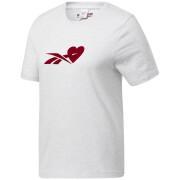 T-shirt för kvinnor Reebok Valentine Graphic