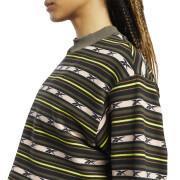Sweatshirt med rund halsringning och tryck för kvinnor Reebok
