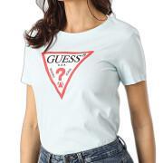 T-shirt för kvinnor Guess Logo Triangle
