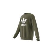 Sweatshirt med rund halsringning adidas Originals Adicolor Trefoil