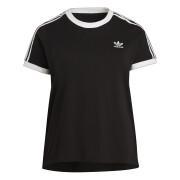 T-shirt för kvinnor adidas Originals Adicolor s 3-Stripes (Grandes tailles)