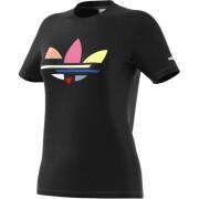 T-shirt för kvinnor adidas Originals Adicolor Trefoil