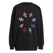 Sweatshirt för kvinnor adidas Originals Adicolor Trefoil Wheel