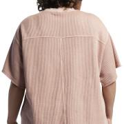 T-shirt för kvinnor Reebok Classics Natural Dye Waffle (Grandes Tailles)