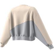 Sweatshirt för kvinnor adidas Originals Adicolor Split Trefoil