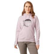 Sweatshirt med huva för kvinnor Helly Hansen f2f organic cotton