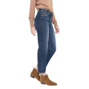 Jeans med hög midja för kvinnor Le temps des cerises Basic 400/18