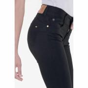 Skinny jeans med hög midja för kvinnor Le Temps des cerises ultra pulp N°0