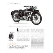 Bok Engelska motorcykel konst ned Kubbick Triumph