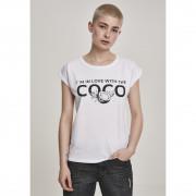 T-shirt för kvinnor Mister Tee coco