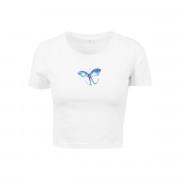 T-shirt för kvinnor Mister Tee butterfly cropped