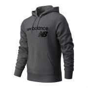 Sweatshirt med huva och fleece New Balance Classic Core