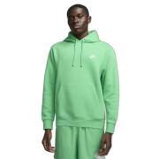 Sweatshirt med huva och fleece Nike Club