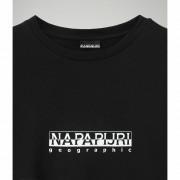 Kortärmad T-shirt för kvinnor Napapijri Box Cropped