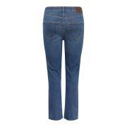 Straight jeans för kvinnor Pieces Delly