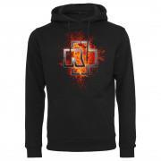 Sweatshirt med huva Rammstein rammstein lava logo