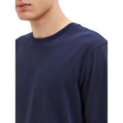 T-shirt med rund halsringning Selected Aspen
