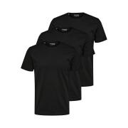 Förpackning med 3 t-shirts med rund halsringning Selected Axel