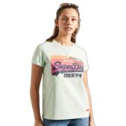 T-shirt för kvinnor Superdry Vintage Logo Cali