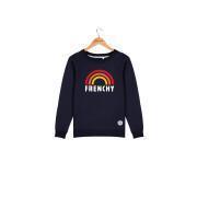 Sweatshirt med rund halsringning för kvinnor French Disorder Frenchy