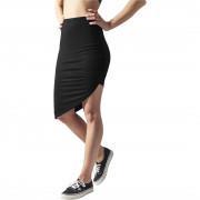 Urban klassisk aymetrisk kjol för kvinnor