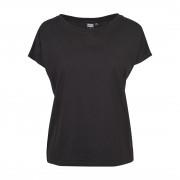 T-shirt för kvinnor i stora storlekar urban classic basic drop