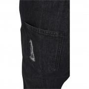 Urban klassiska jeansshorts i dungaree-modell