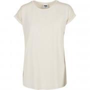 T-shirt för kvinnor Urban Classics modal extended shoulder-grandes tailles