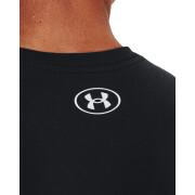 T-shirt med kamouflagemönstrad rand på bröstet Under Armour